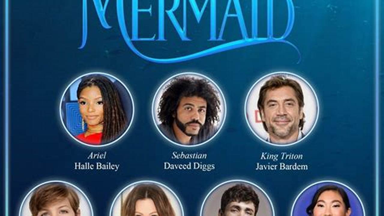 Cast List Little Mermaid 2024