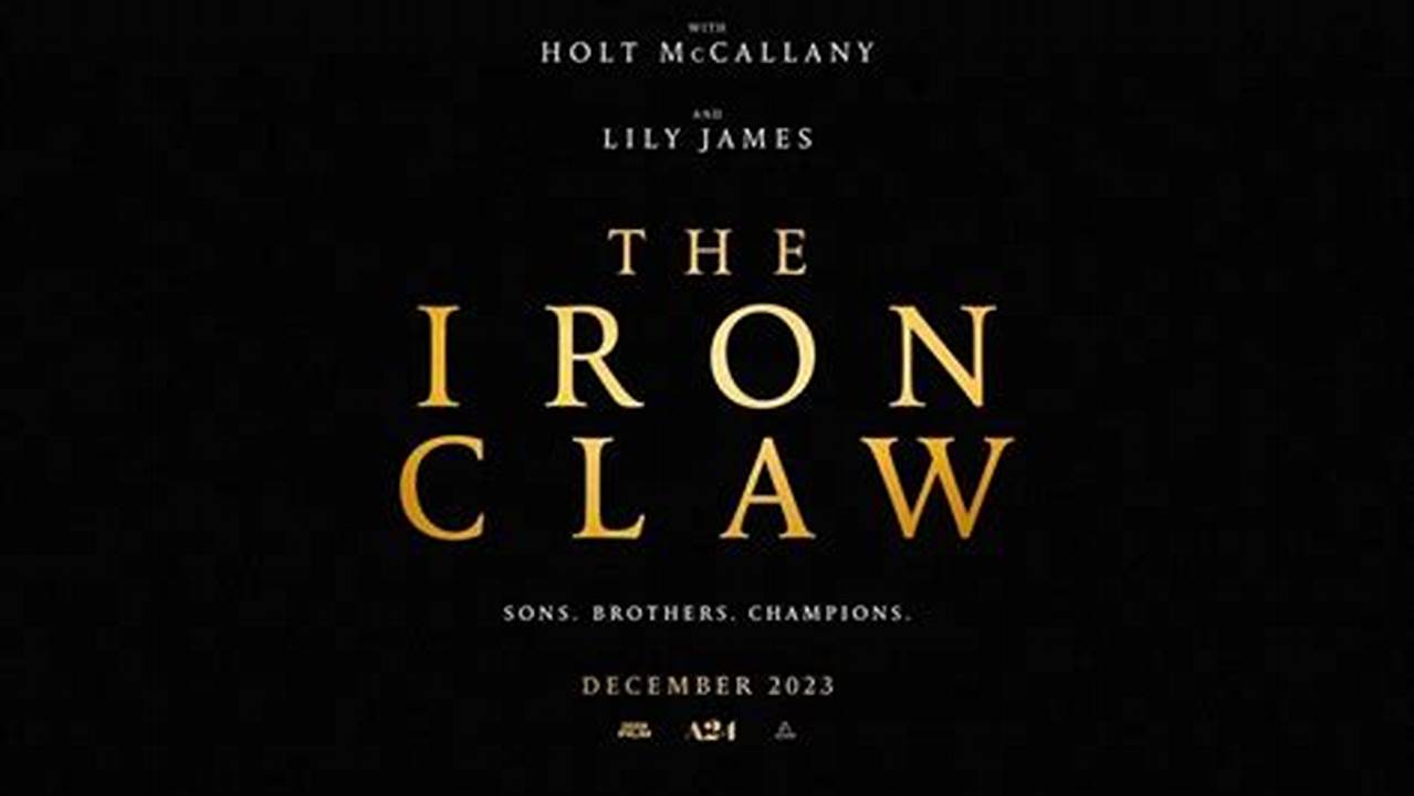 Cast Of Iron Claw 2024