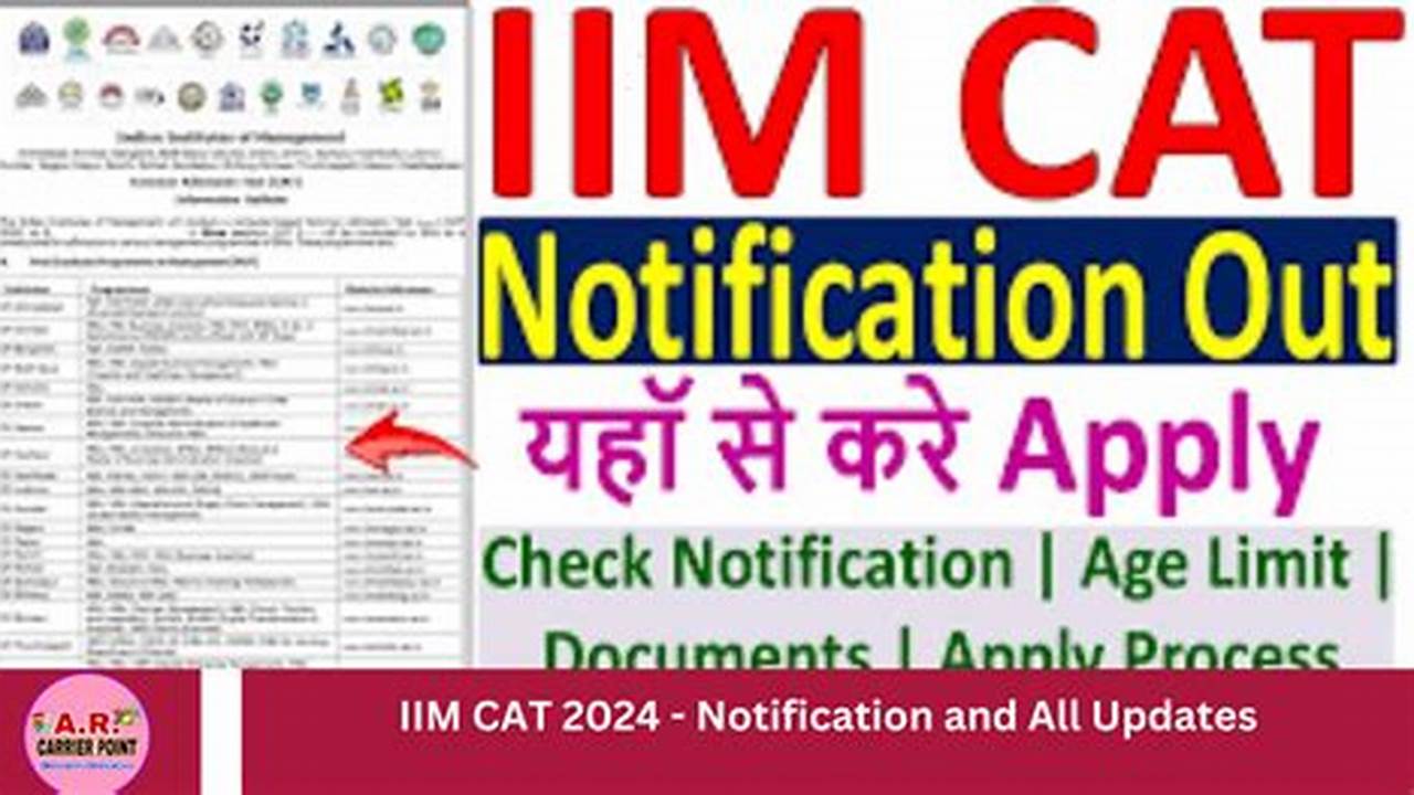 Cat 2024 Will Be Conducted By Which Iim