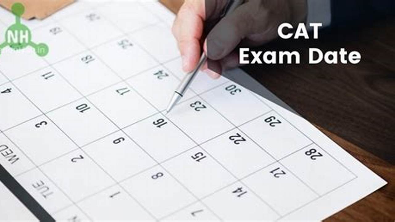 Cat Exam Schedule 2024