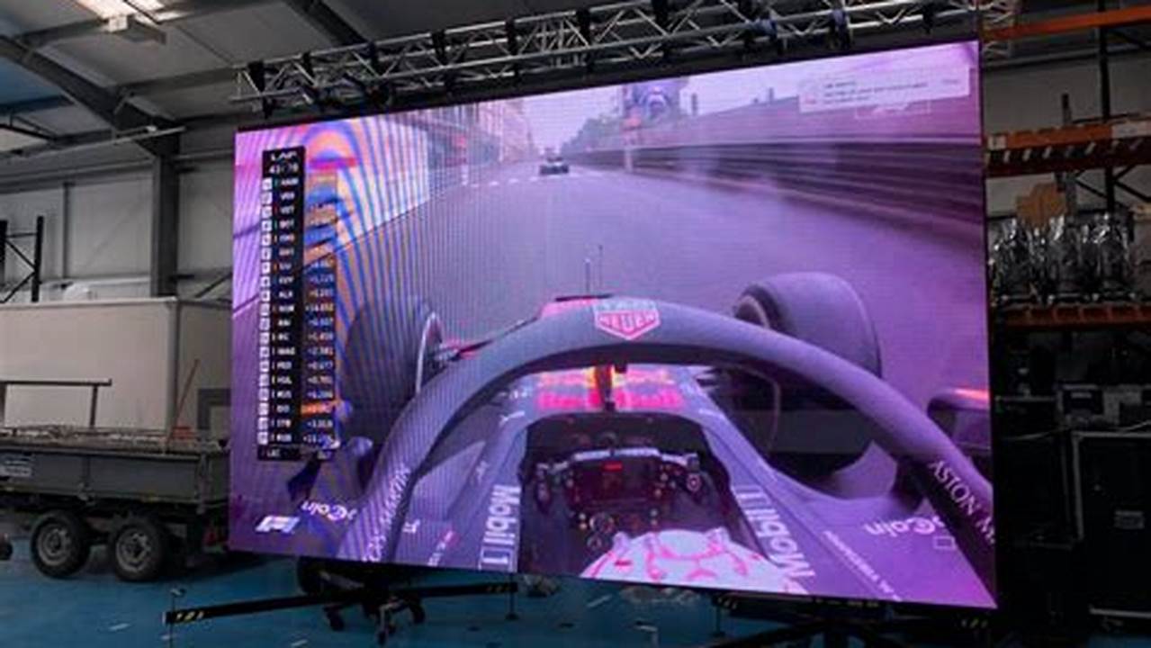 Catch All The Action On A Massive 50 Ft Led Screen While Enjoying., 2024