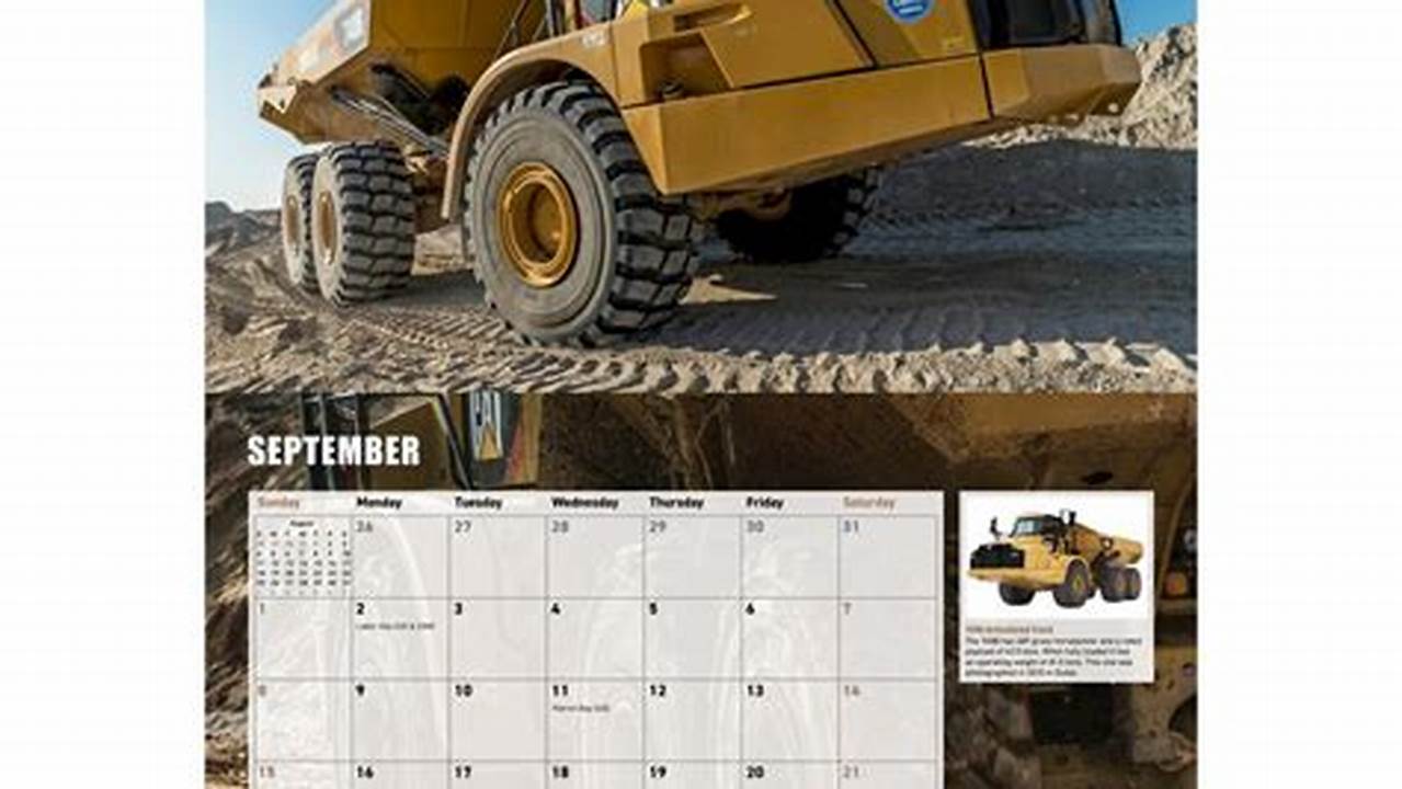 Caterpillar Holiday Calendar 2024 Uk