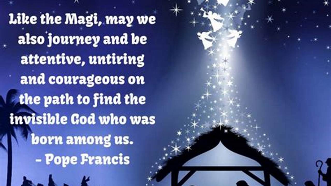 Catholic Mass Readings For January 7 2024, Solemnity Of The Epiphany Of The Lord;, 2024