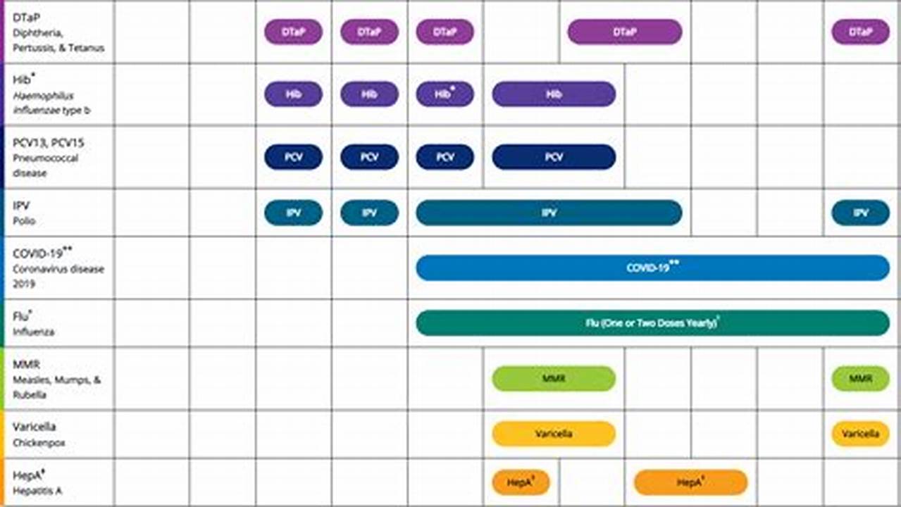 Cdc 2024 Immunization Schedule