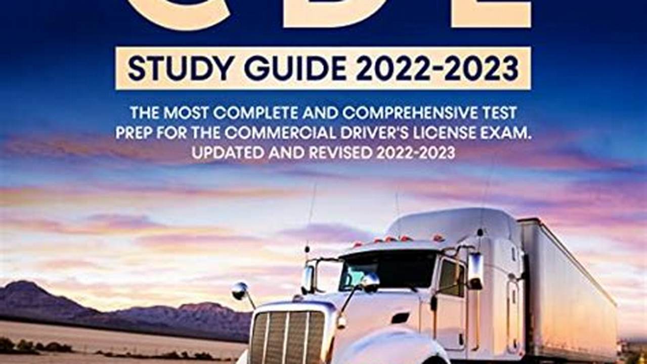 Cdl Training Book 2024