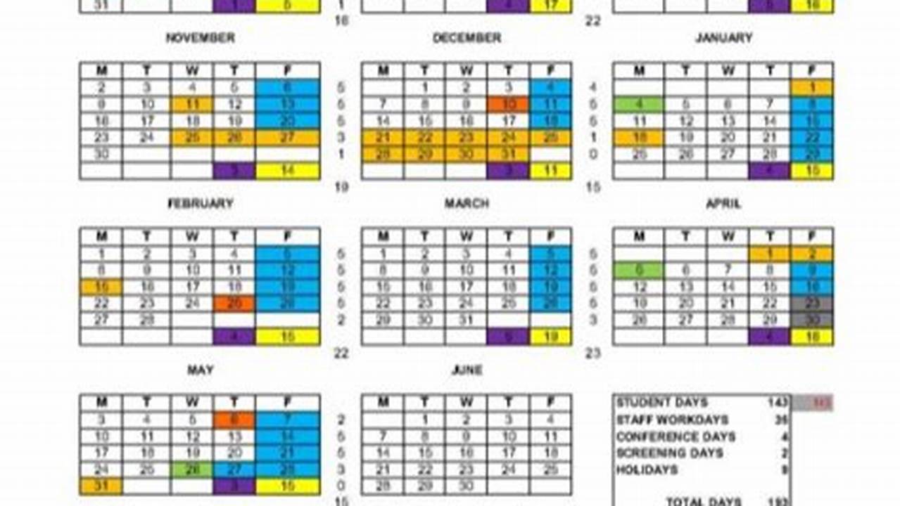 Cedarville Academic Calendar 2024-24