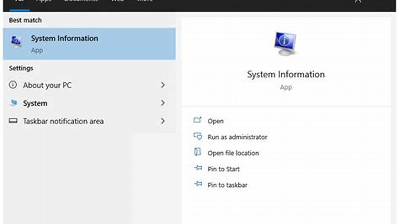 Cek Di System Information, Tutorial