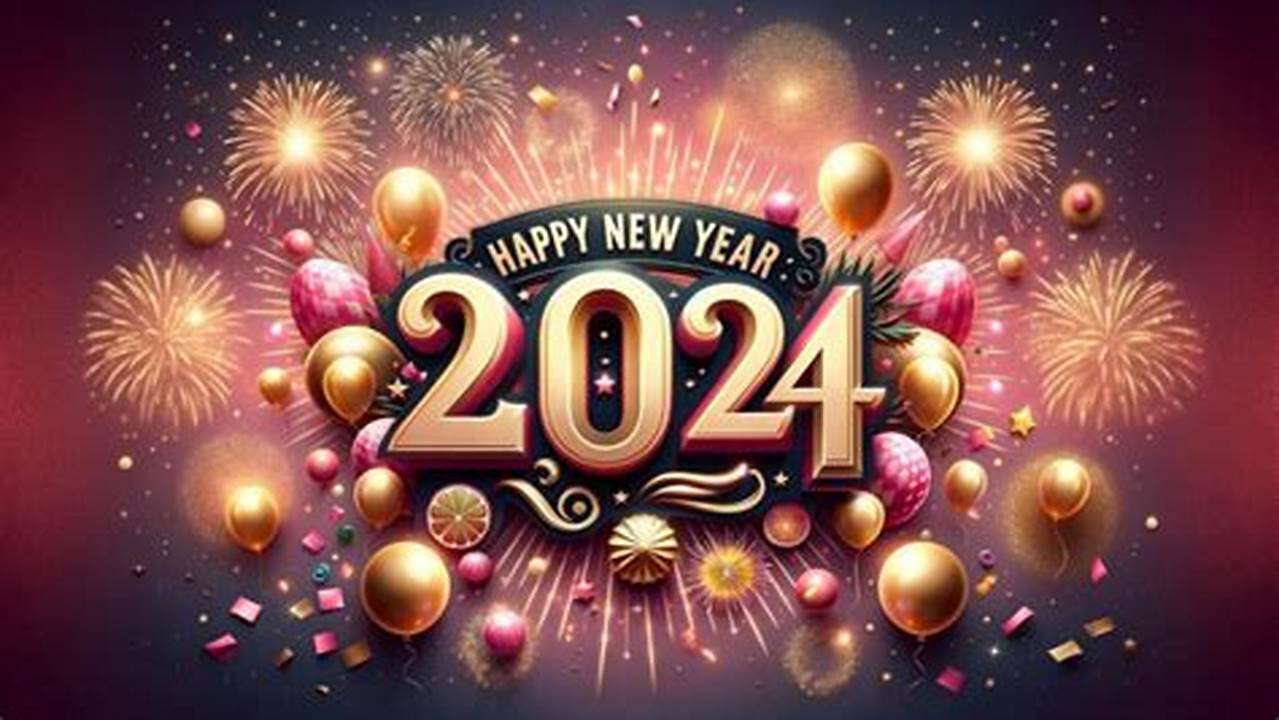 Celebrate The Start Of The New Year And Wish Your Friends, Family, And Loved Ones A Happy New Year 2024 With., 2024