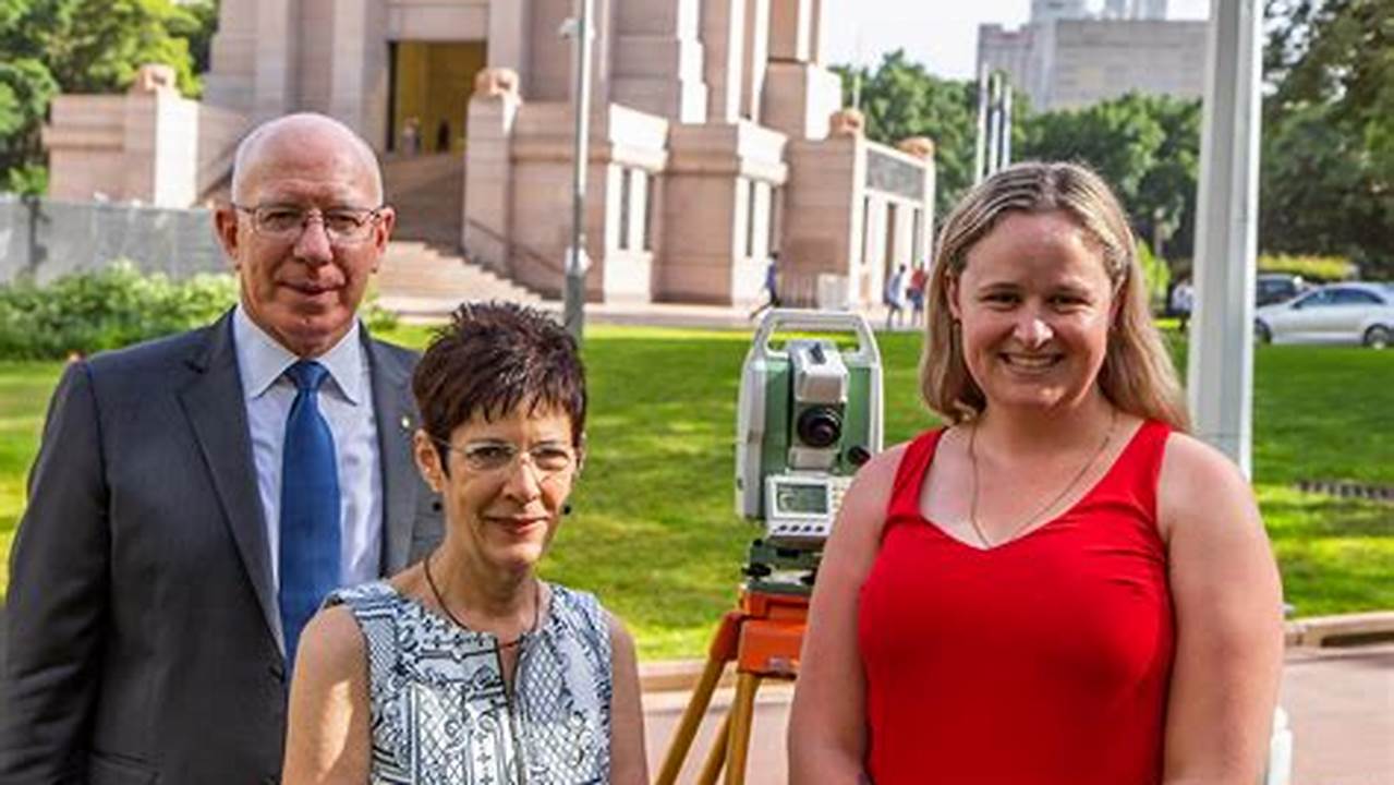 Celebrating Diversity In Surveying With The Governor General Of The Commonwealth Of Australia., 2024
