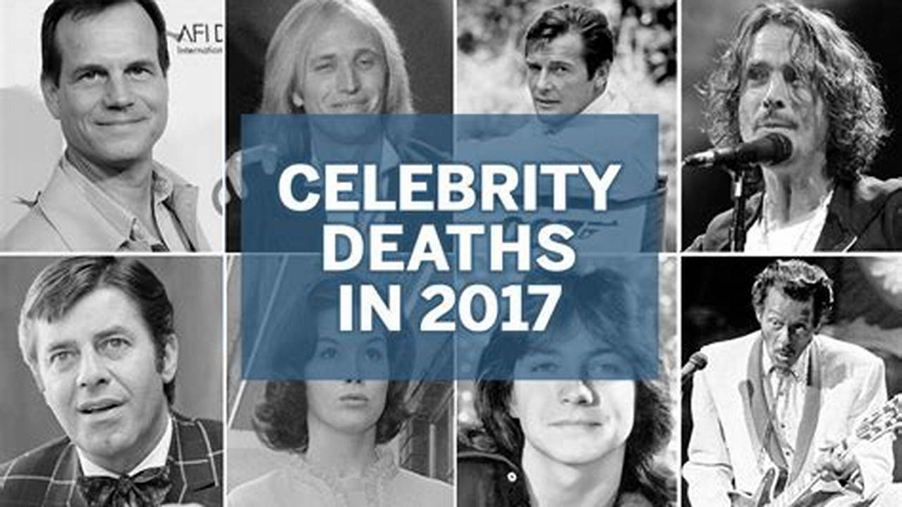 Celebrity Deaths In October 2024