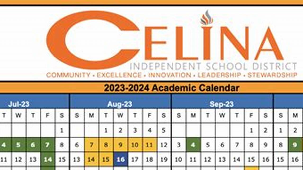 Celina Isd Calendar 24-25