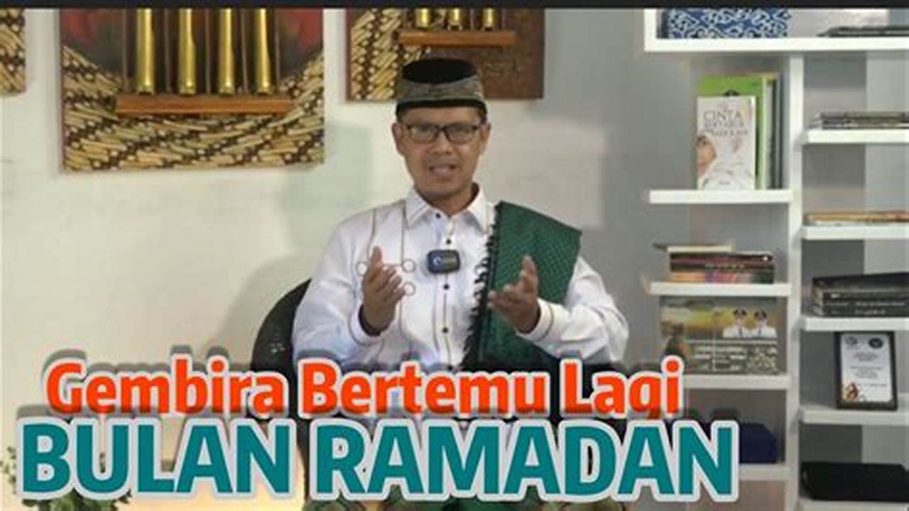 Cerminan Kepribadian, Ramadhan