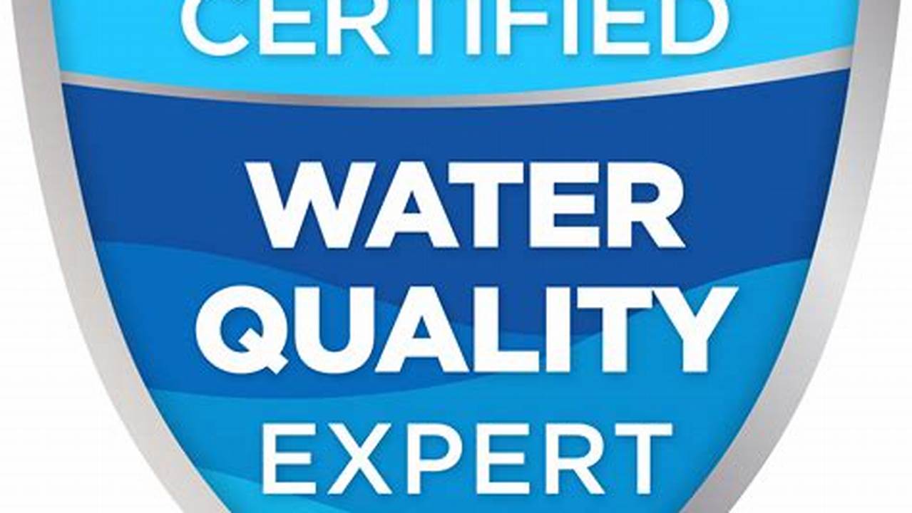 Certification, Water