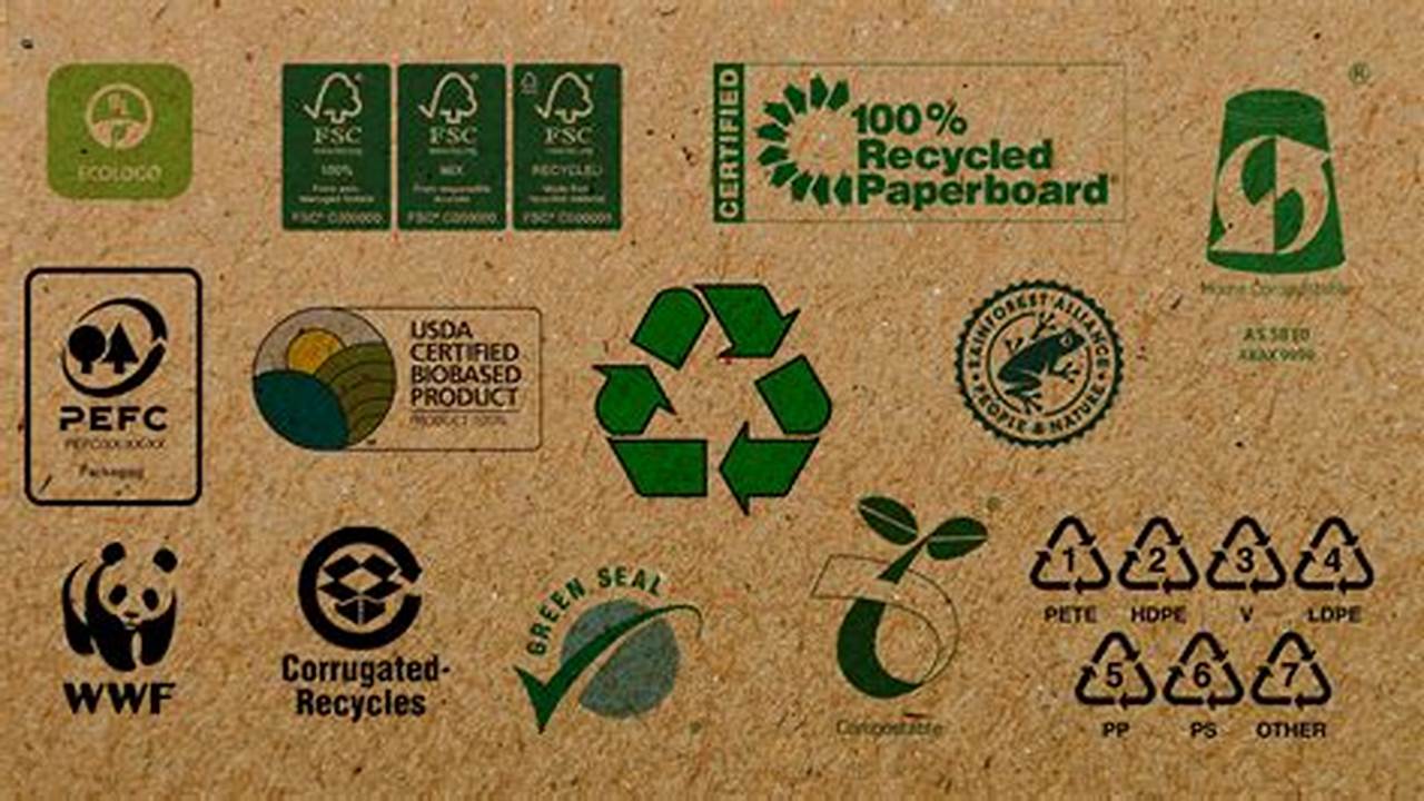 Certifications, Recycling