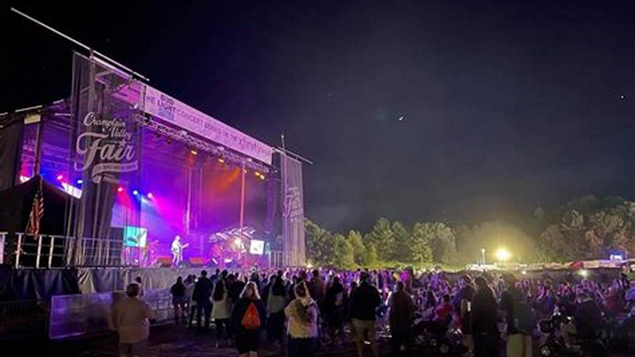 Champlain Valley Fair 2024 Concerts