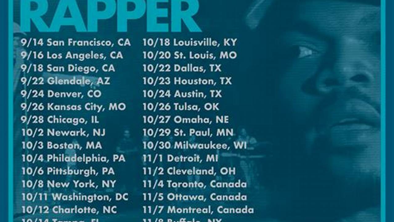 Chance The Rapper Tour 2024