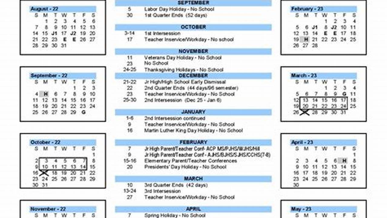 Chandler Calendar 24-25