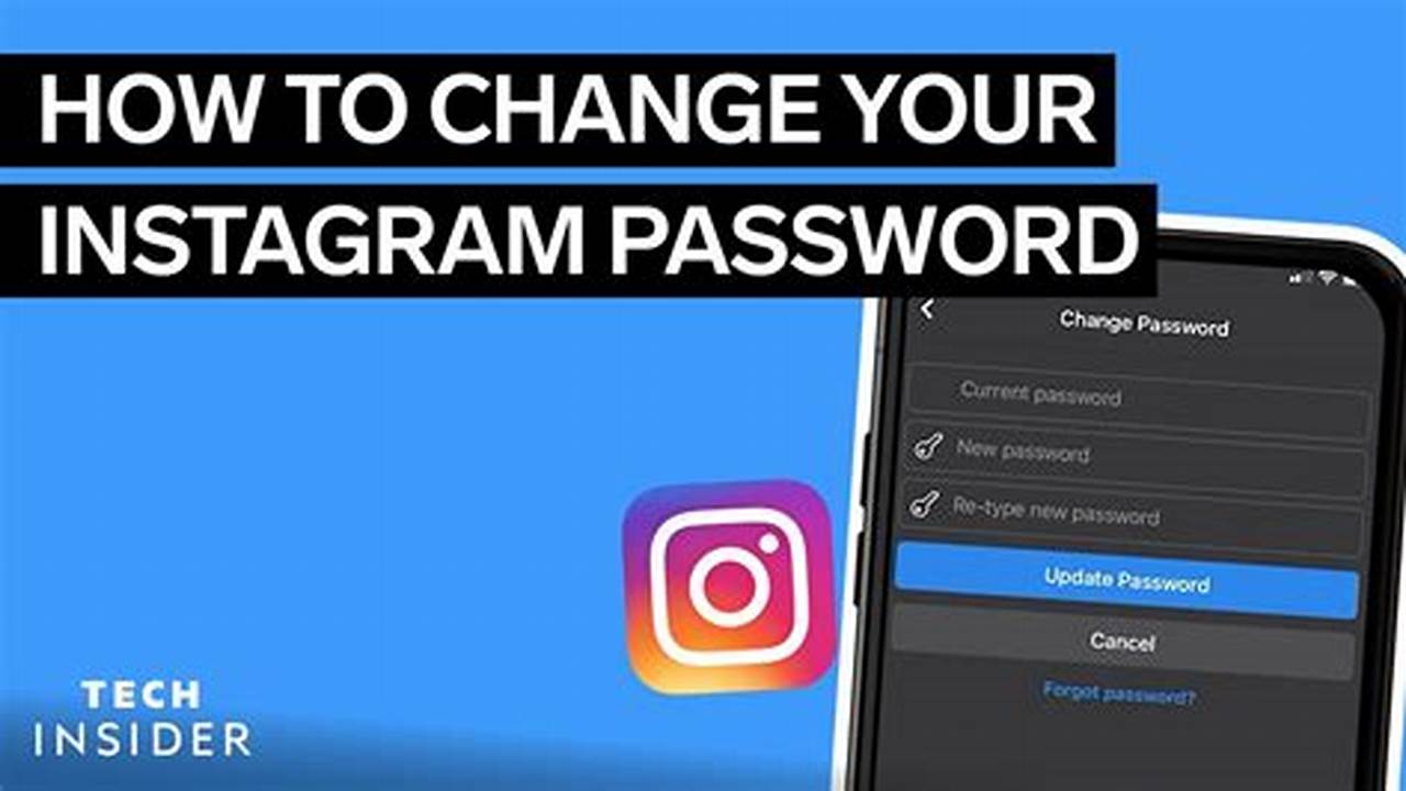 Change Instagram Password 2024