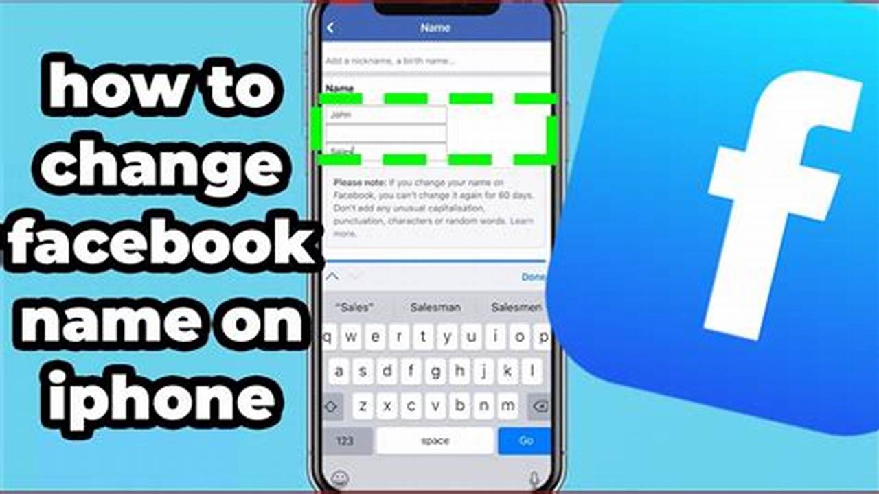Change Name On Facebook Iphone 2024