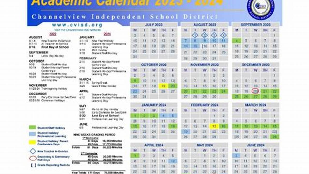 Channelview Isd Calendar 2024-24