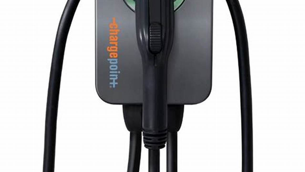 Chargepoint Home Flex Electric Vehicle Charger Upto 50 Amp Stores Sense