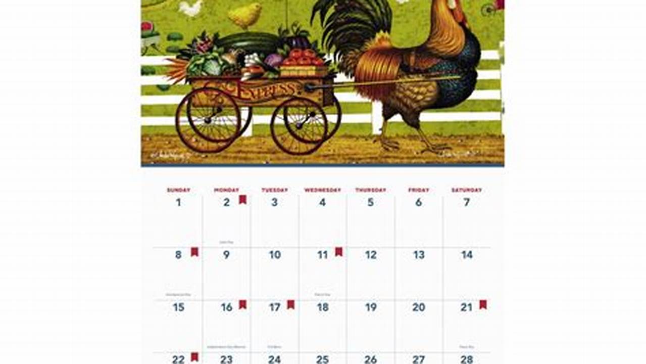 Charles Wysocki Calendar 2024 Americana