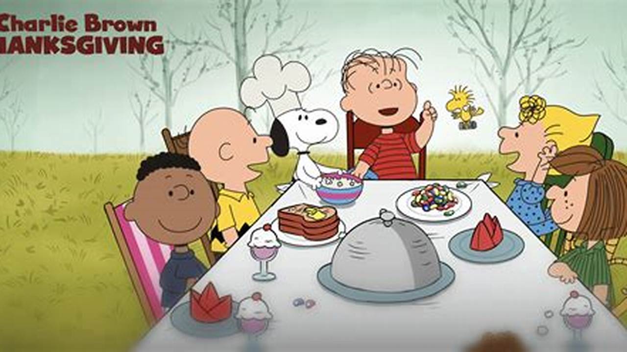 Charlie Brown Thanksgiving 2024