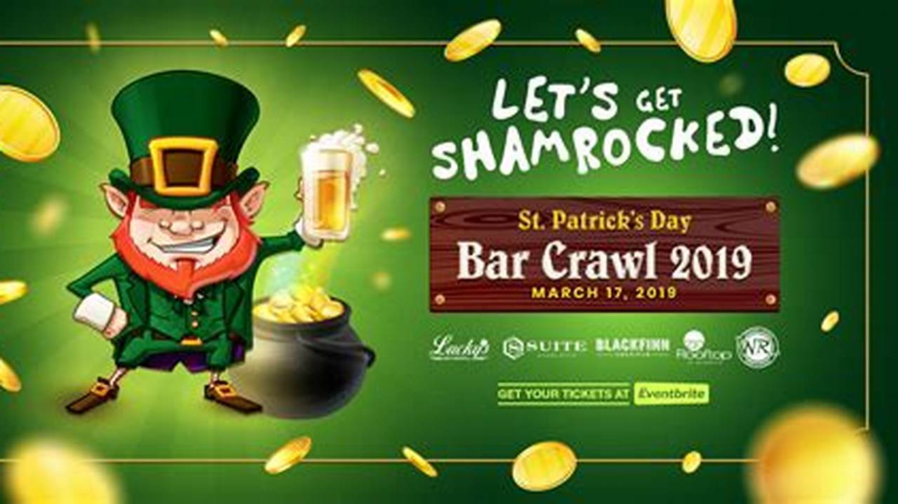 Charlotte St Patrick'S Day Bar Crawl 2024