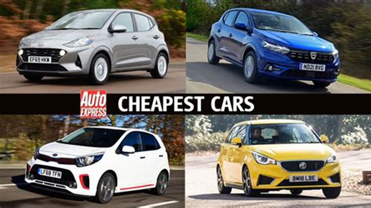 Cheap New Cars 2024