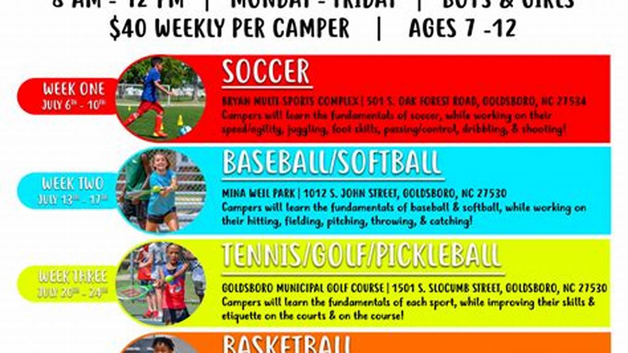 Check Out The Variety Of Camps We Offer In Mt., 2024