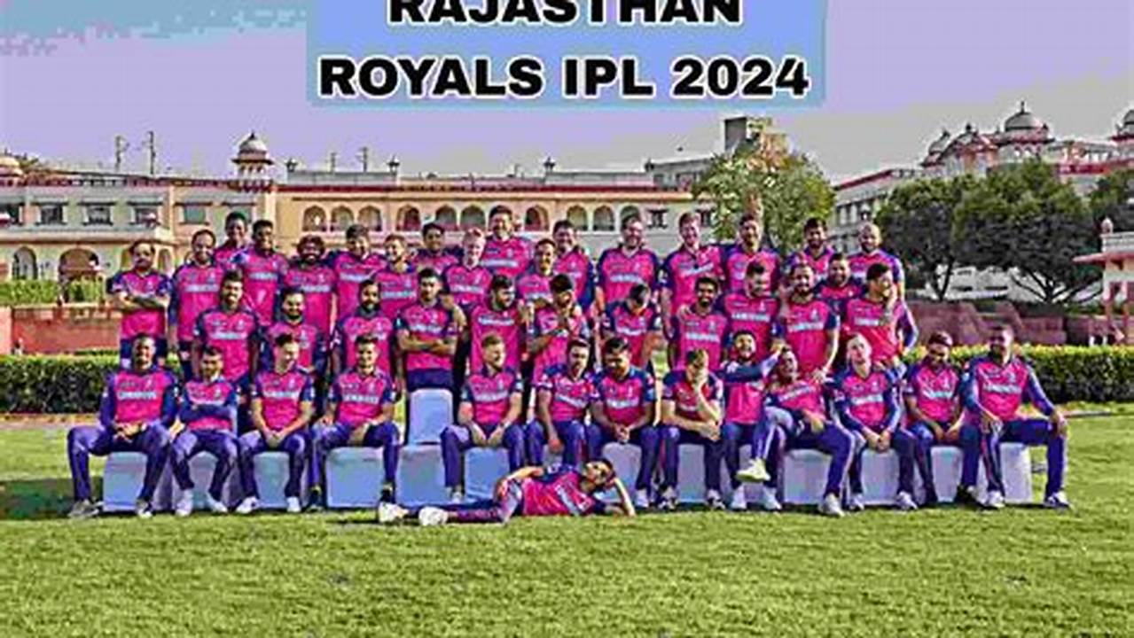 Check Rajasthan Royals Full Schedule, Players List, Captain &amp;Amp; Vice., 2024