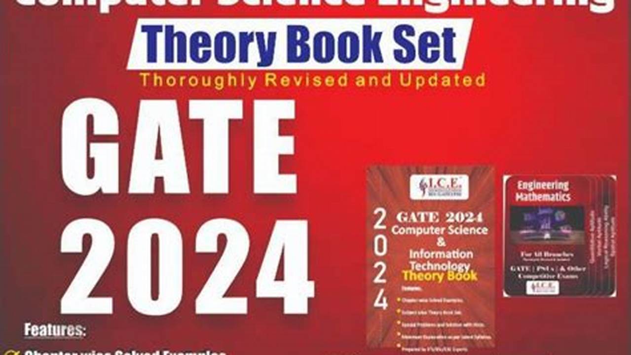 Check The List For Gate 2024 Books., 2024
