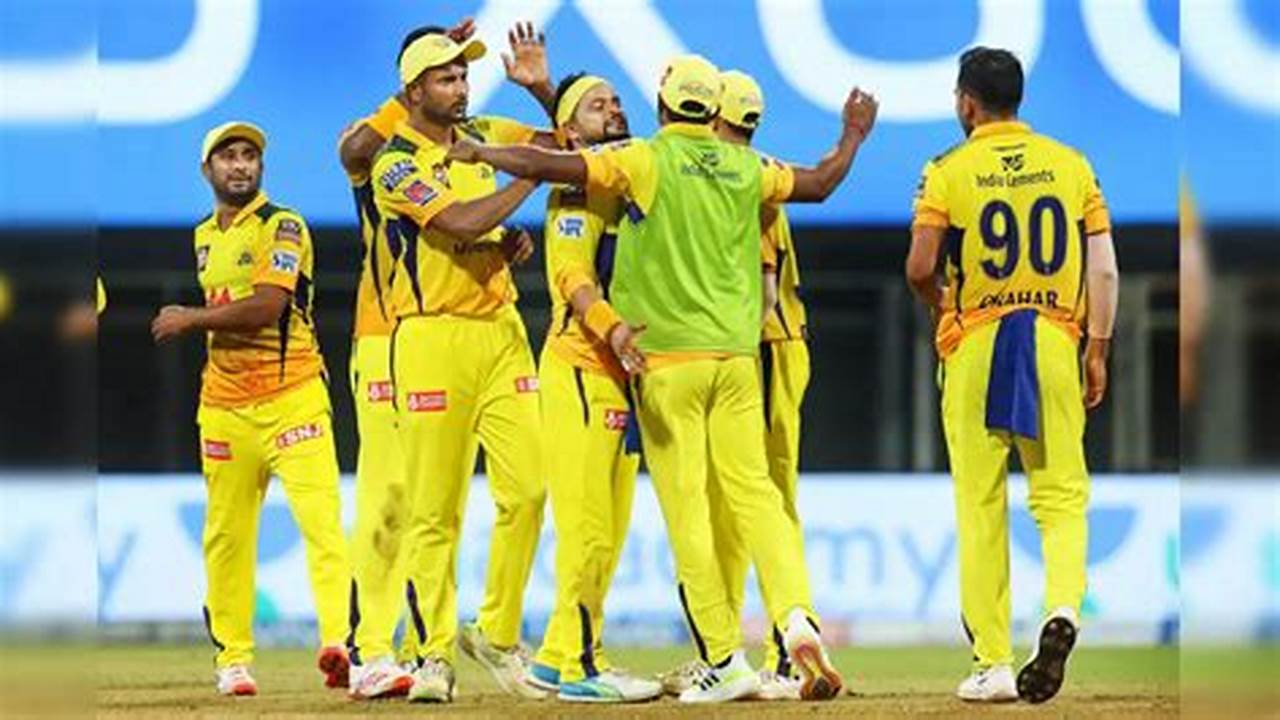 Chennai Super Kings Are The Defending Champions., 2024