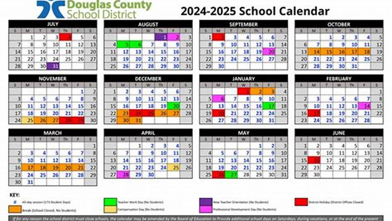 Cherry Creek 2024-25 Calendar