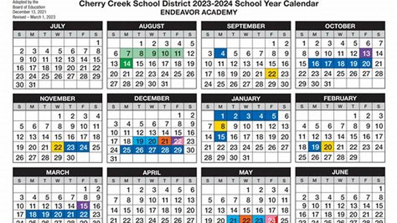 Cherry Creek Schools 2024 2024 Calendar