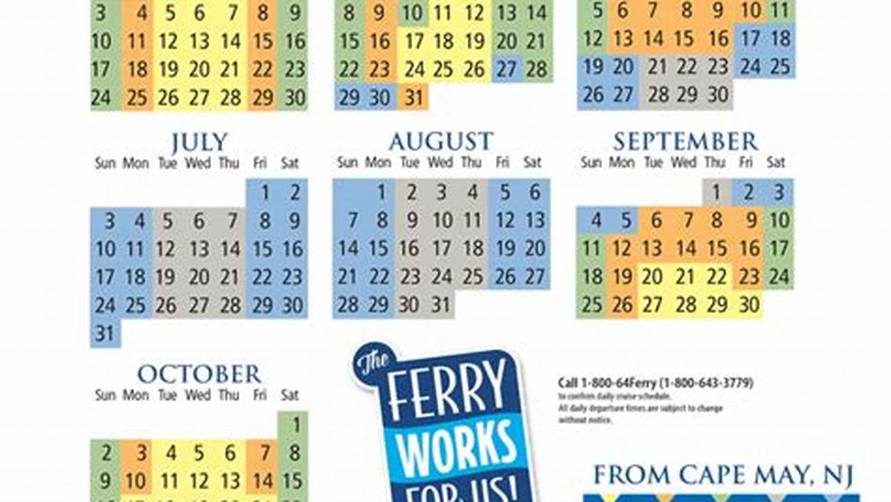 Cherry Grove Ferry Schedule 2024