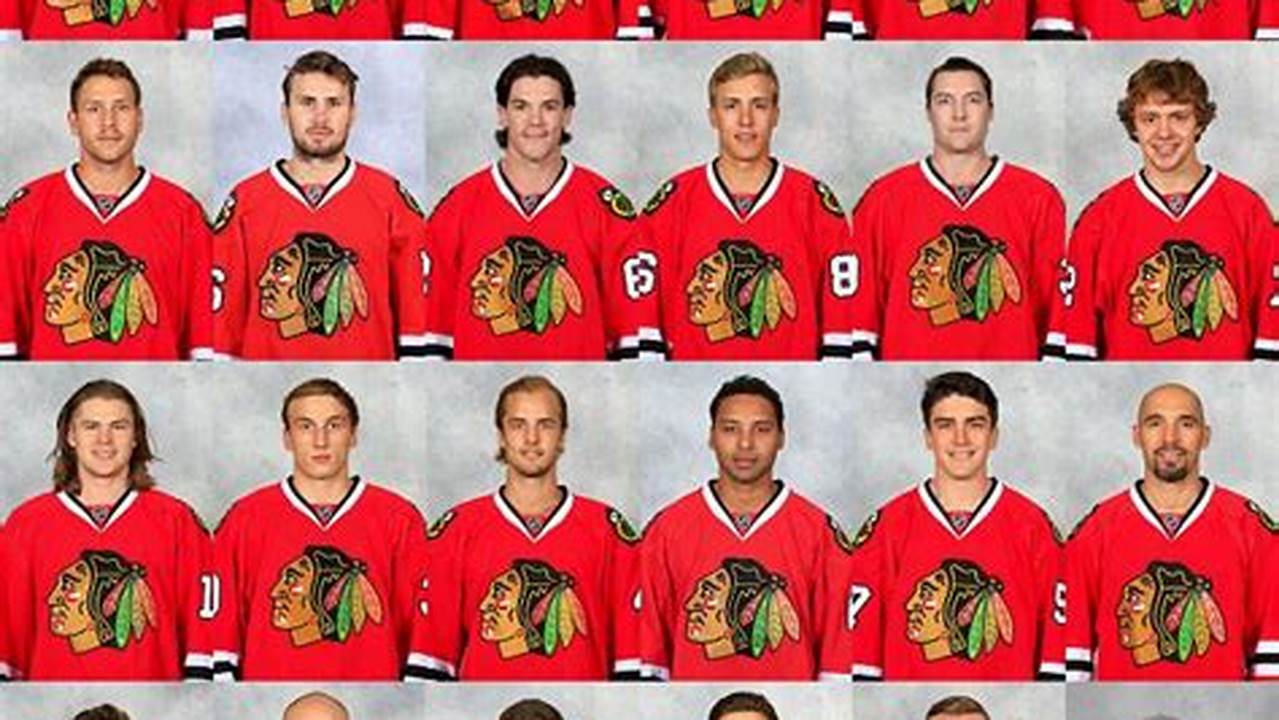 Chicago Blackhawks 2024-24 Roster