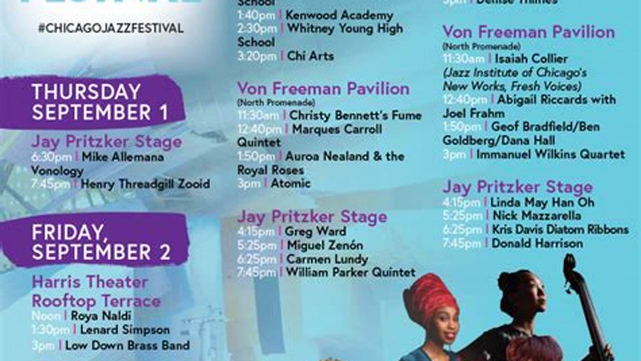 Chicago Jazz Festival 2024 Dates