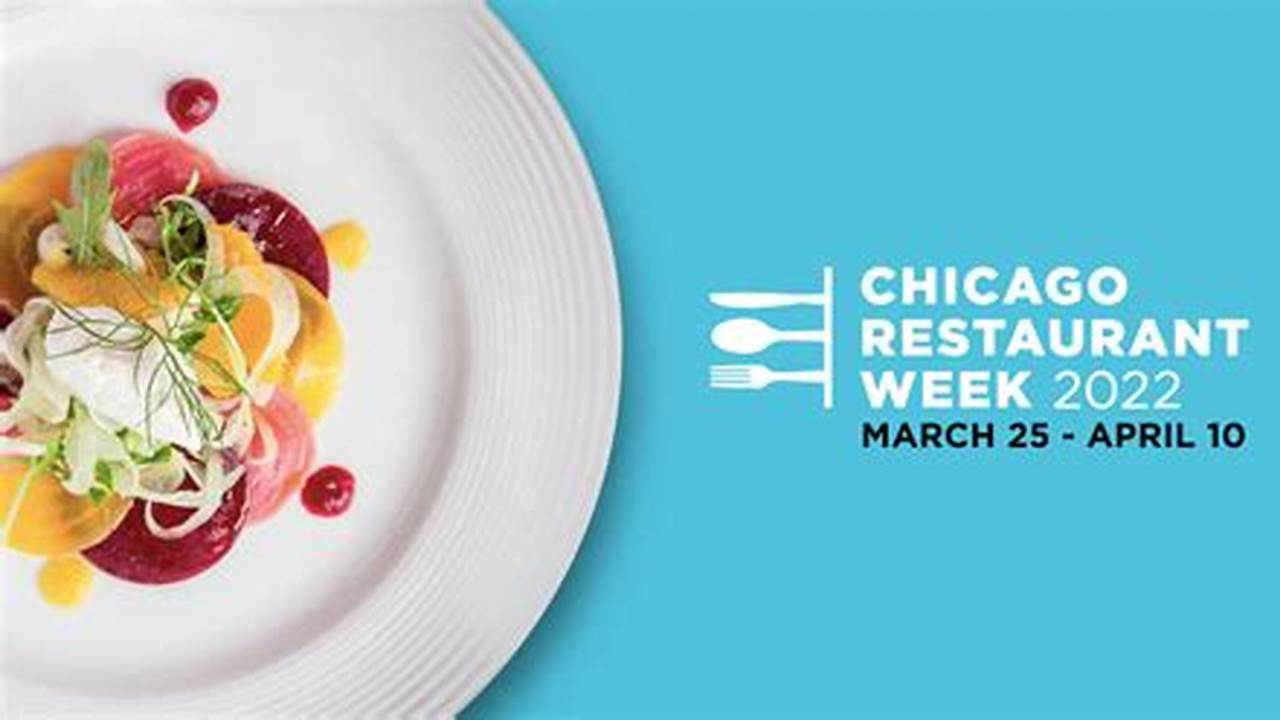 Chicago Restaurant Week 2024 Dates