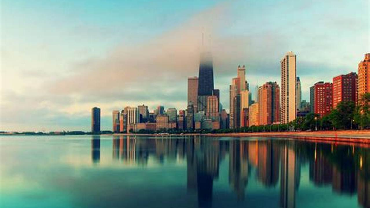 Chicago Skyline Desktop Wallpaper Hd