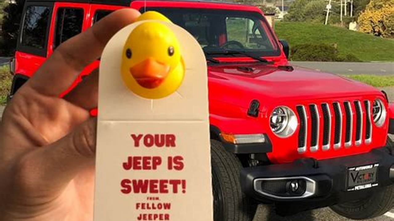 Chick-Fil-A Duck Duck Jeep 2024