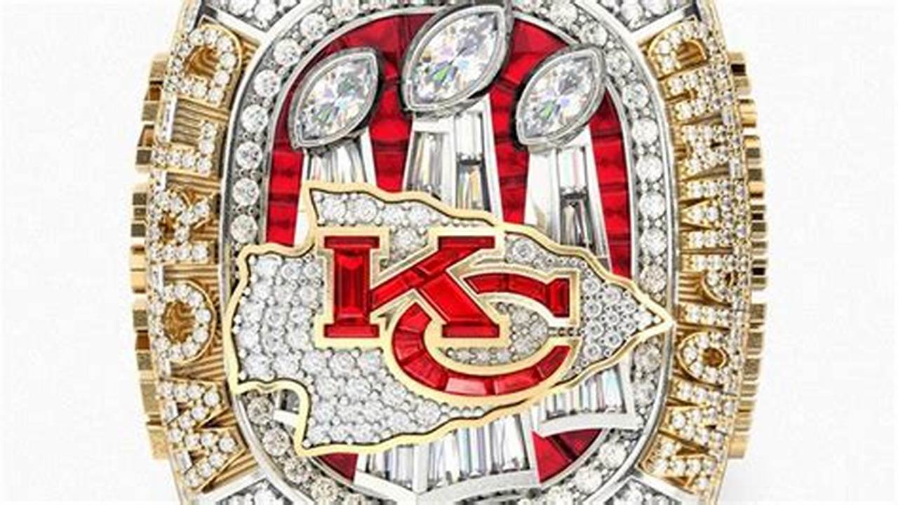 Chiefs Super Bowl Ring Replica 2024