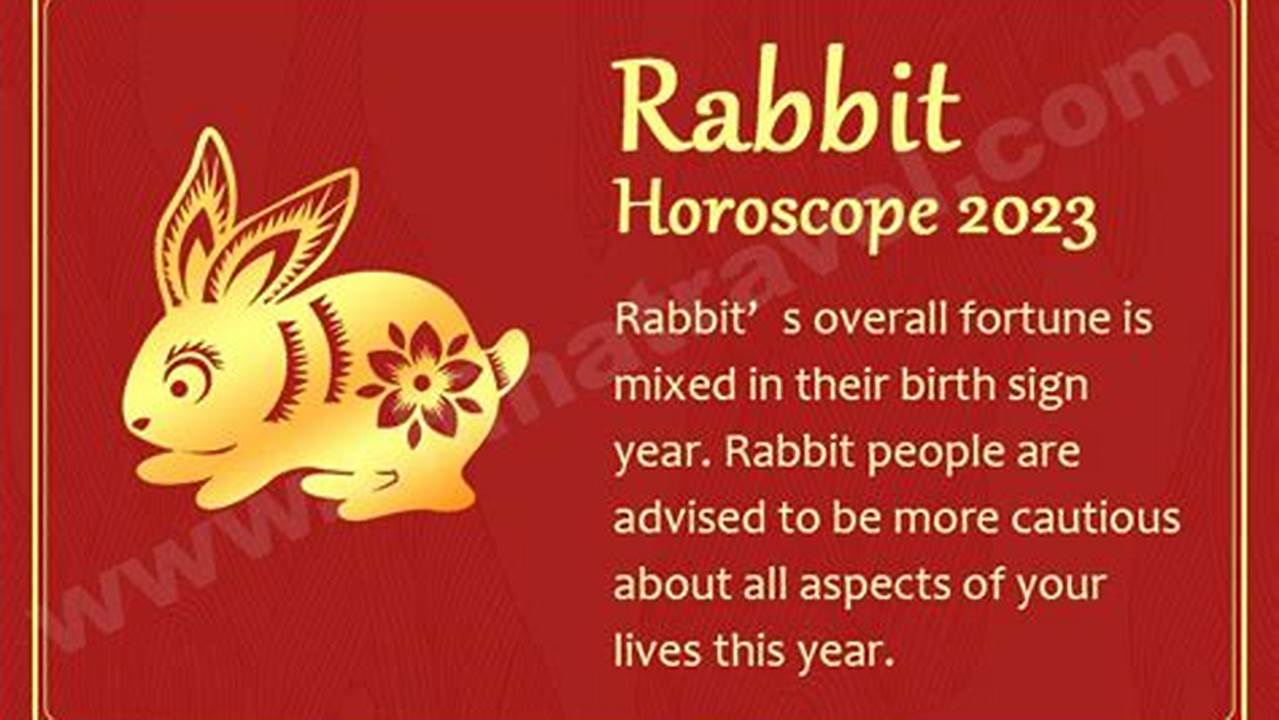 Chinese Horoscope 2024 Rabbit