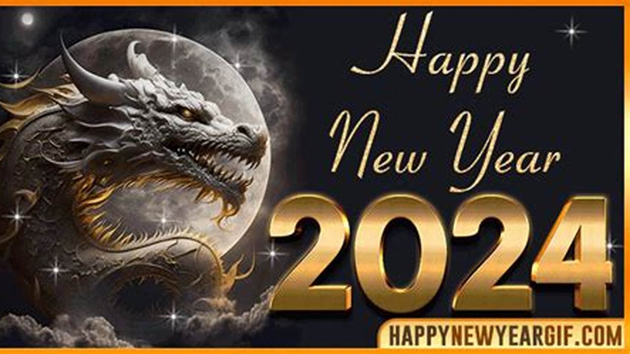 Chinese New Year 2024 Dragon Gif