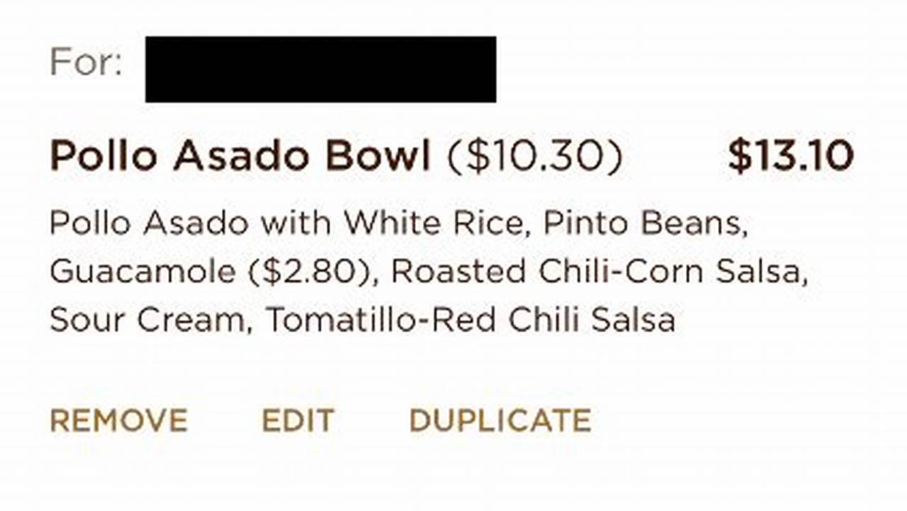 Chipotle Discount Codes 2024
