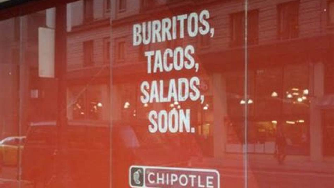 Chipotle Locations Coming Soon 2024