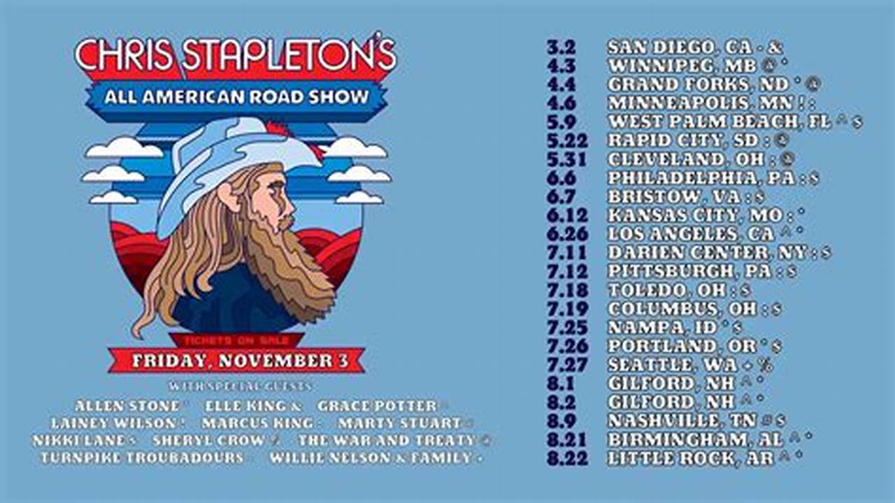 Chris Stapleton Presale Code 2024