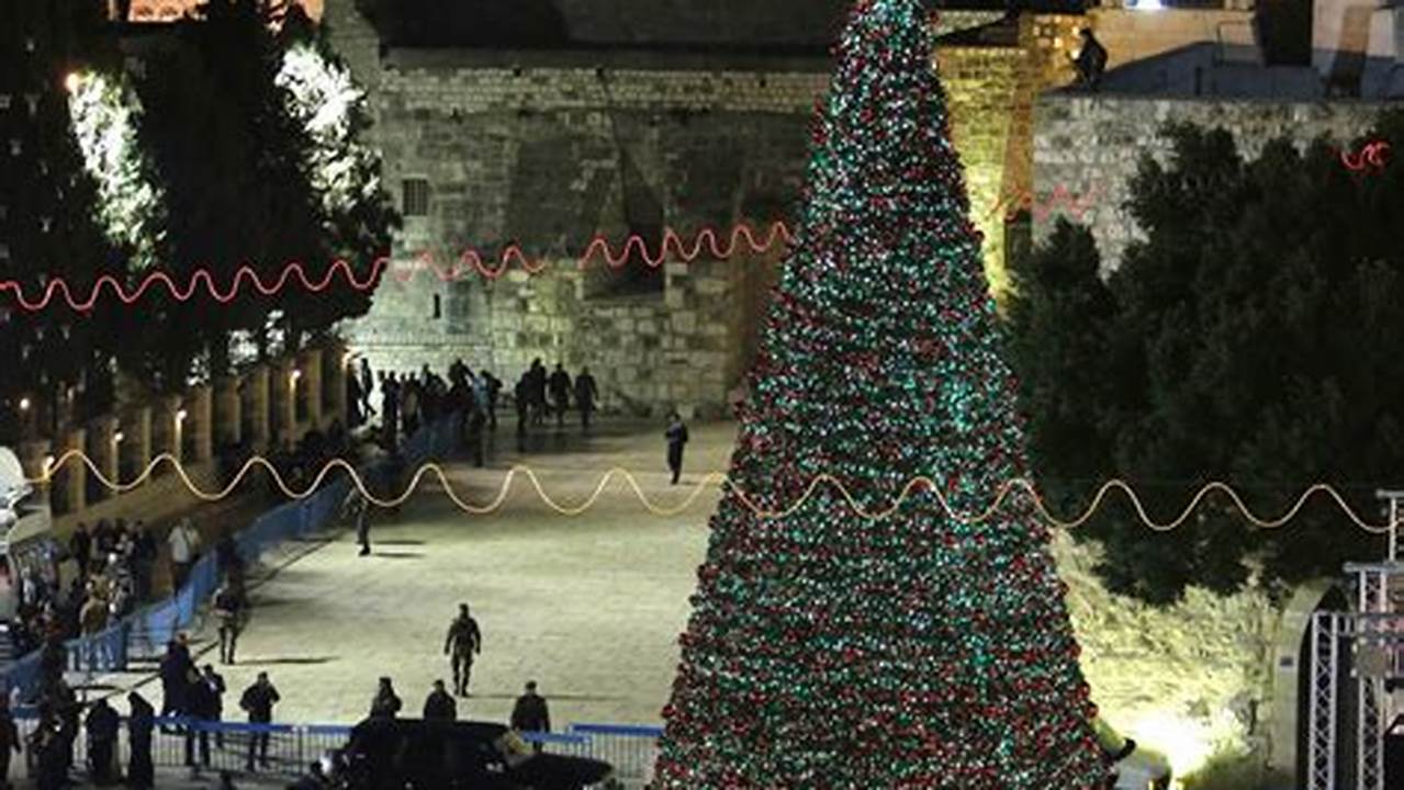 Christmas Cancelled In Bethlehem 2024