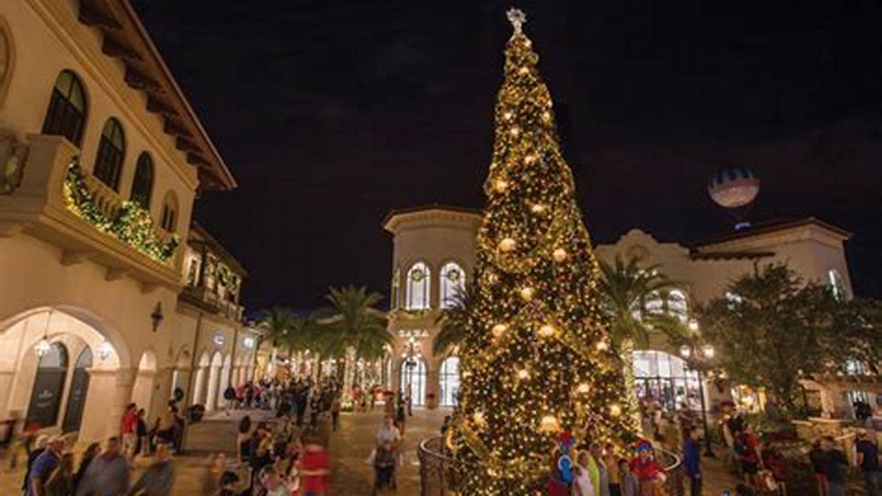 Christmas Tree Stroll Disney Springs 2024