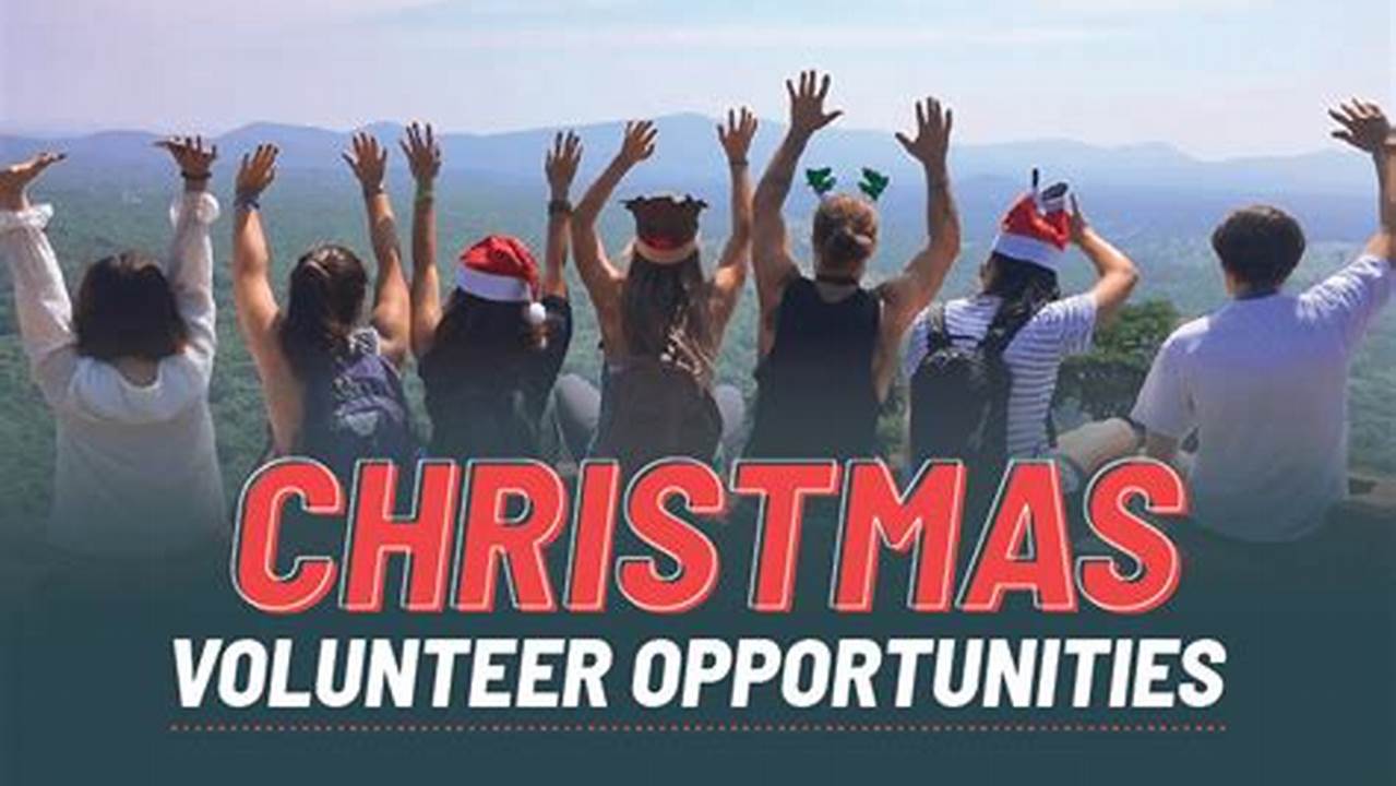Christmas Volunteer Opportunities 2024 Application